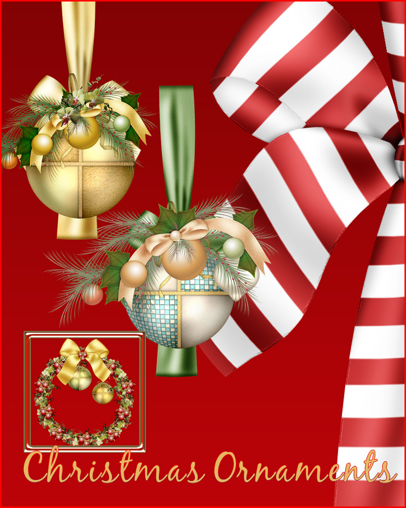 Christmas Ornaments by N/A