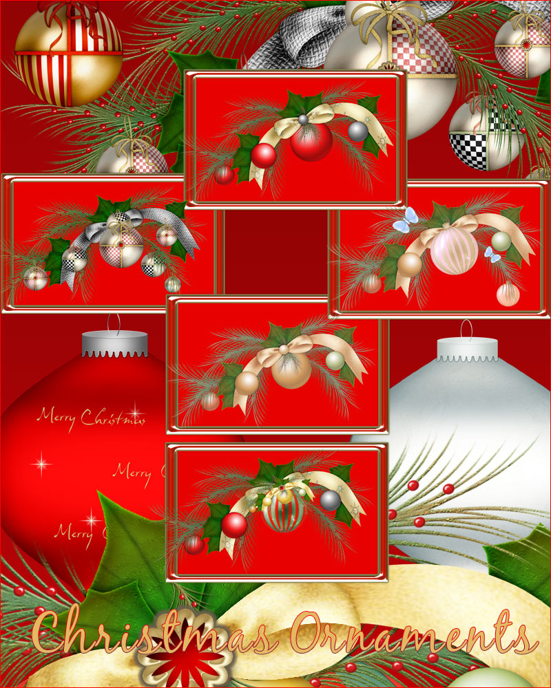 Christmas Ornaments by N/A