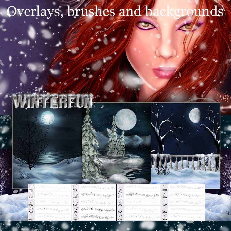 Atmospheric Overlays - Winterfun by N/A