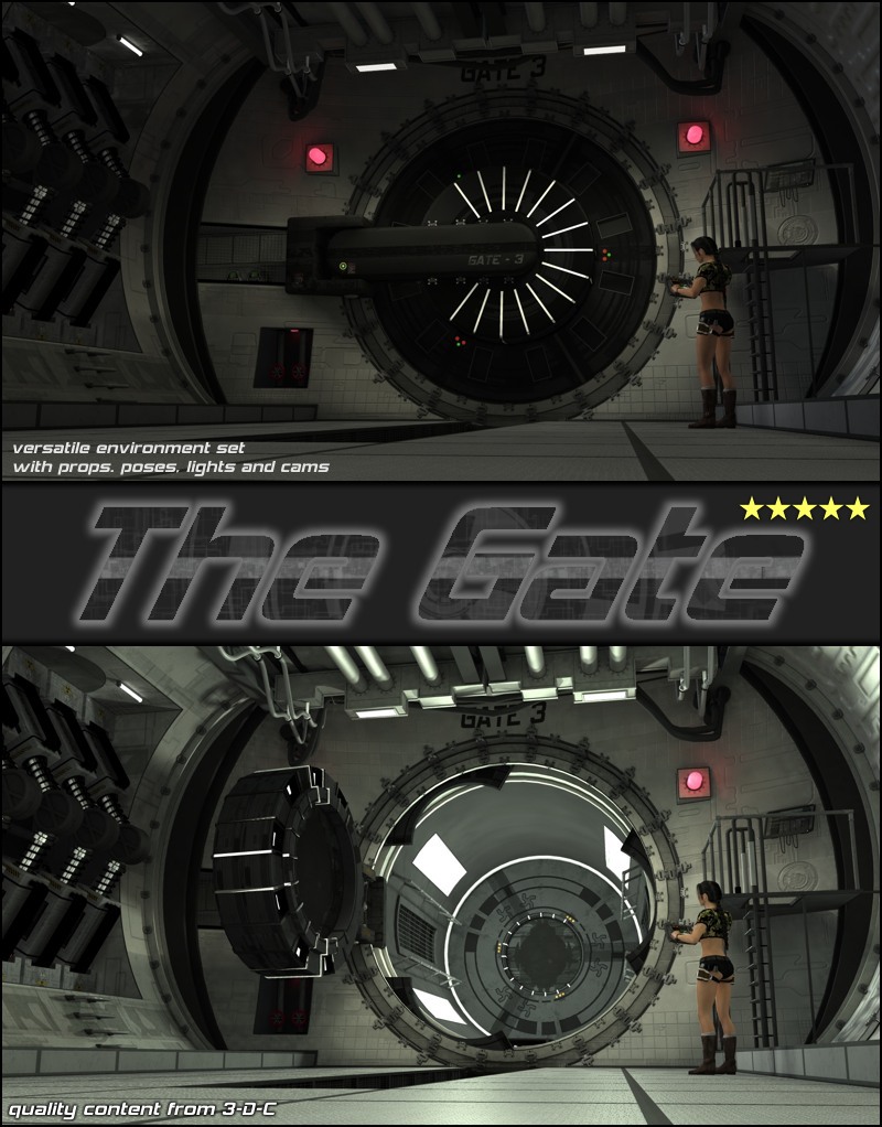 The Gate by 3-D-C by N/A
