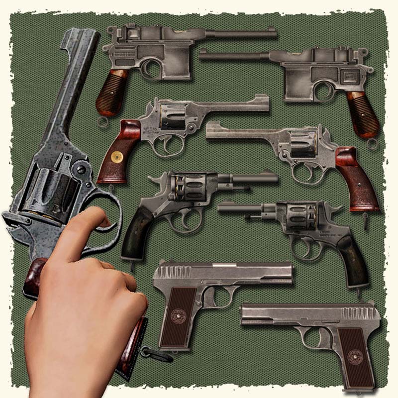 Classic Handguns_1 by N/A