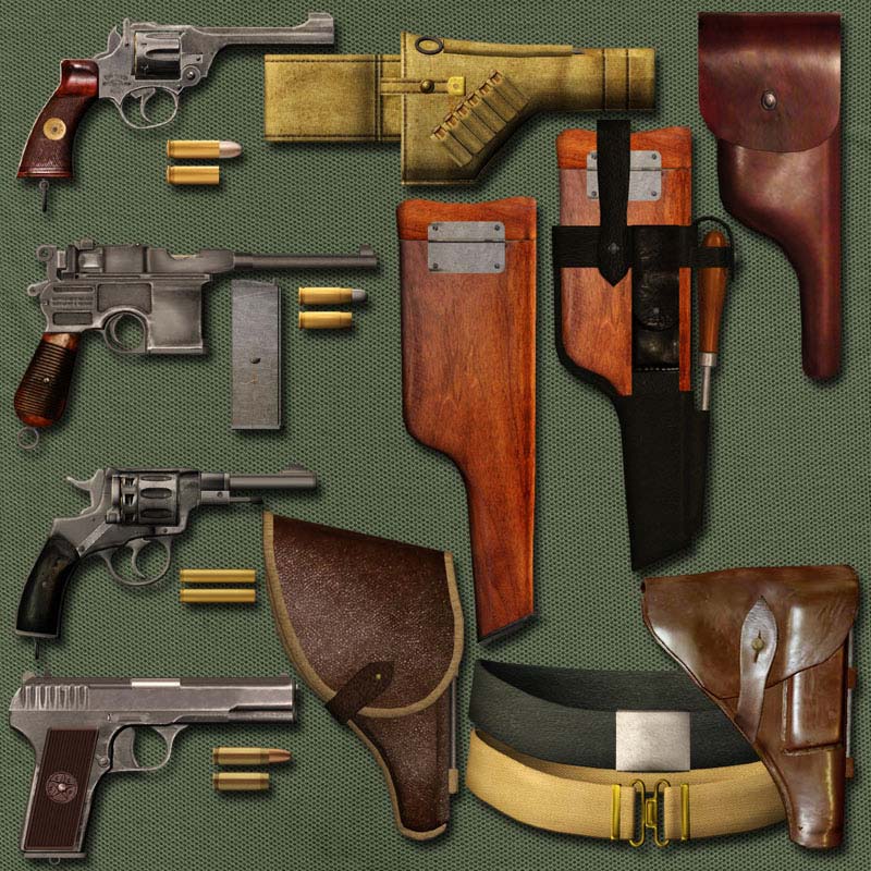Classic Handguns_1 by N/A