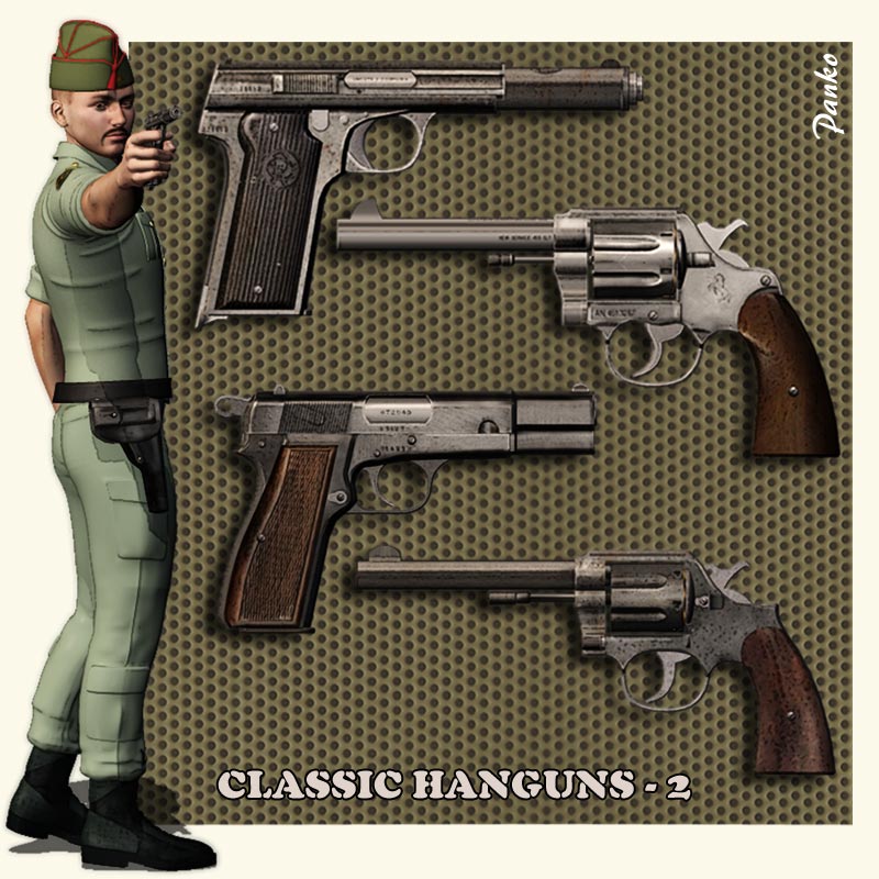 Classic Handguns_2 by N/A