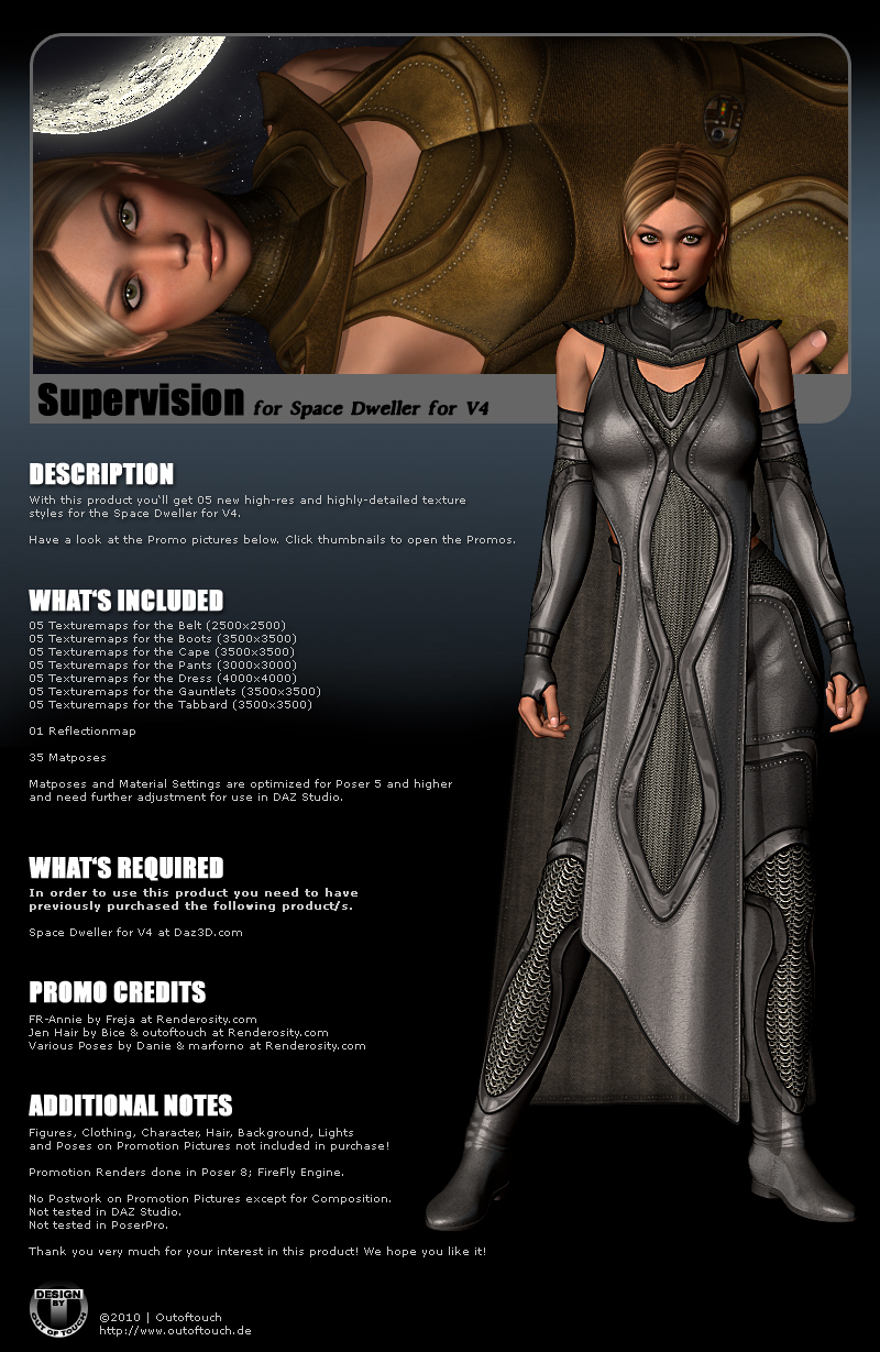 SUPERVISION for Space Dweller for V4 by N/A