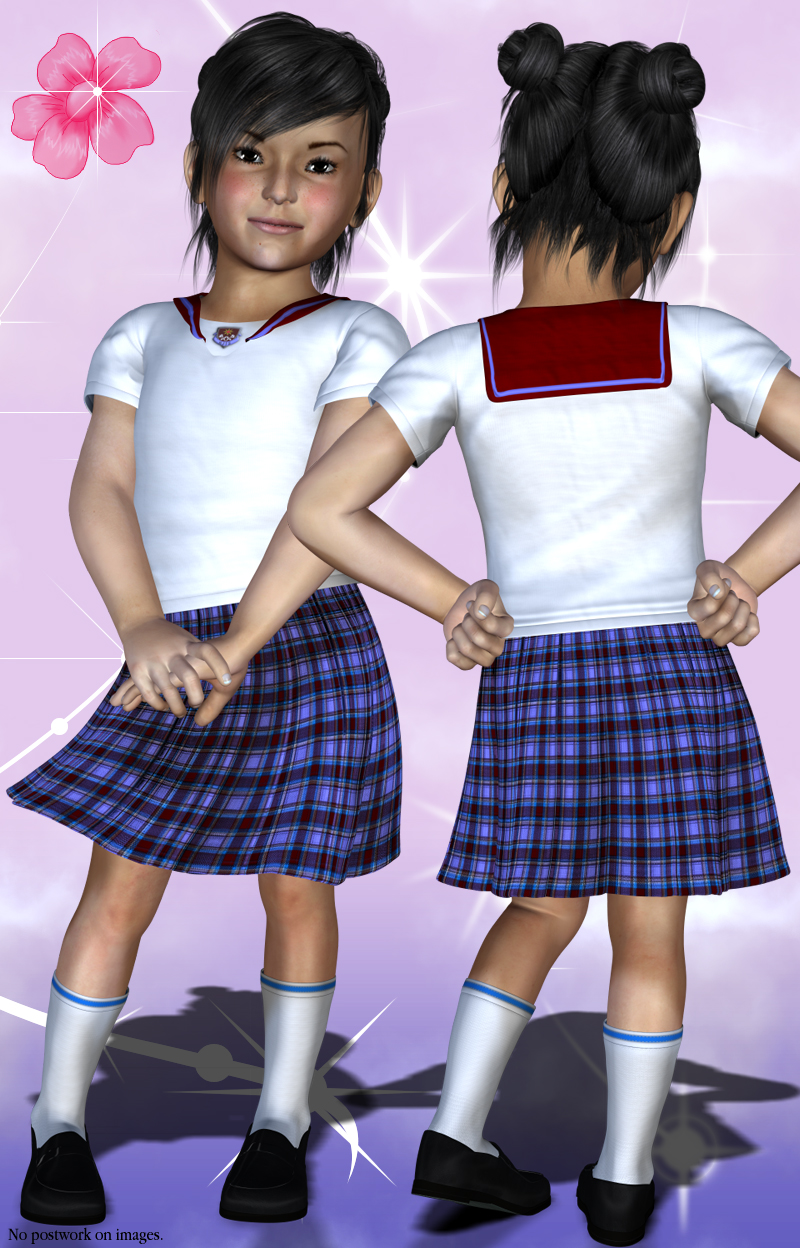K4 Girls Japanese uniform by N/A