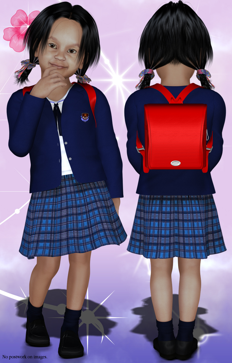 K4 Girls Japanese uniform by N/A