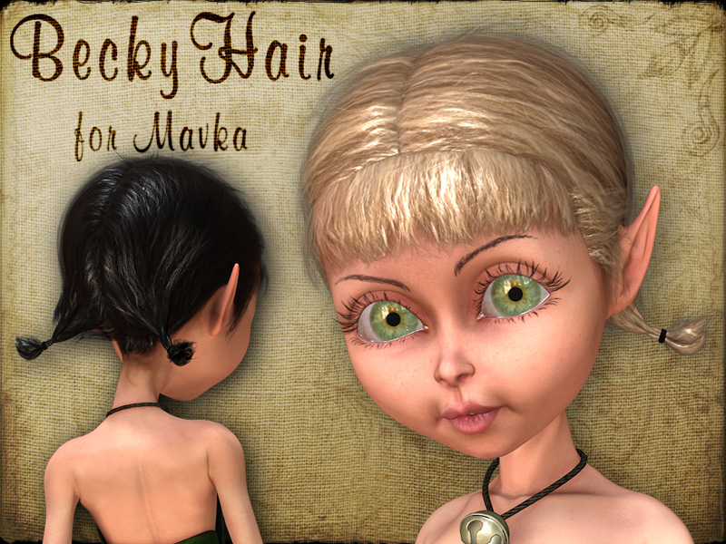 Becky Hair for Mavka by N/A