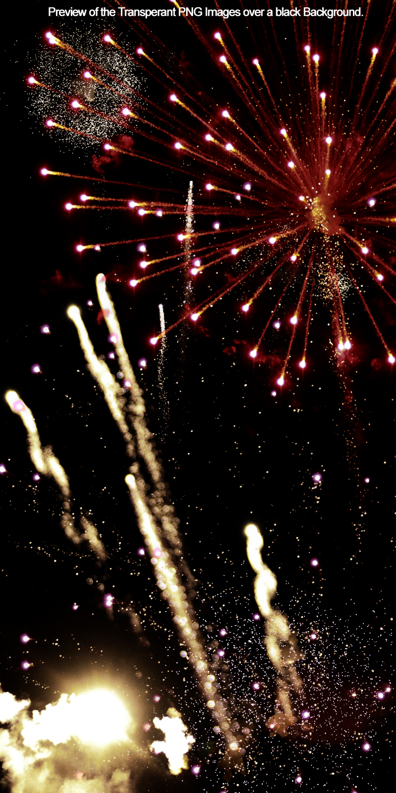 m&K Fireworks PNGs & Brushes by N/A