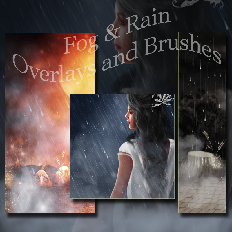 Atmospheric Overlays - Fog and Rain by N/A