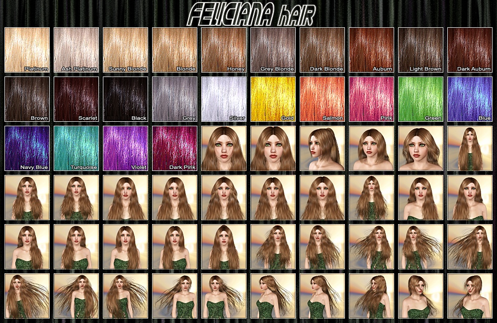 Feliciana Hair by N/A