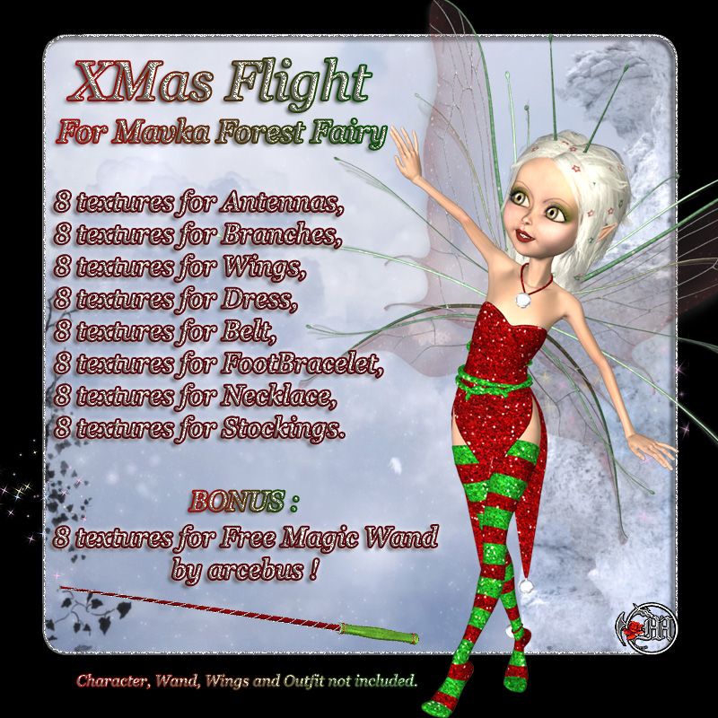 XMas Flight for Mavka Forest Fairy by N/A