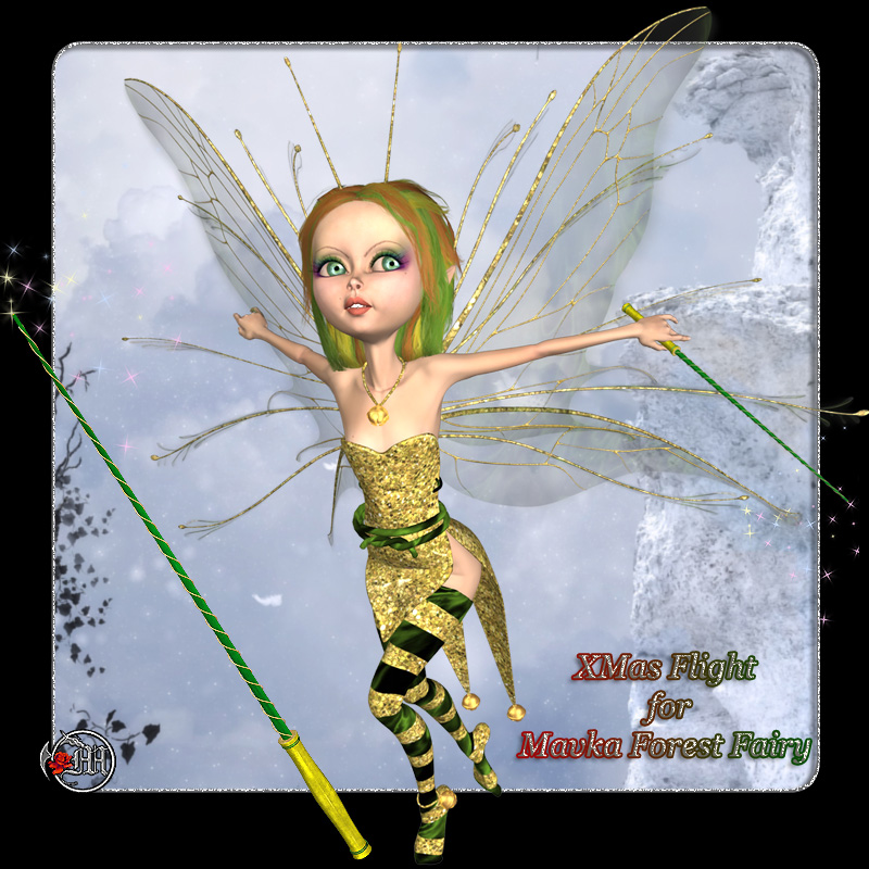 XMas Flight for Mavka Forest Fairy by N/A