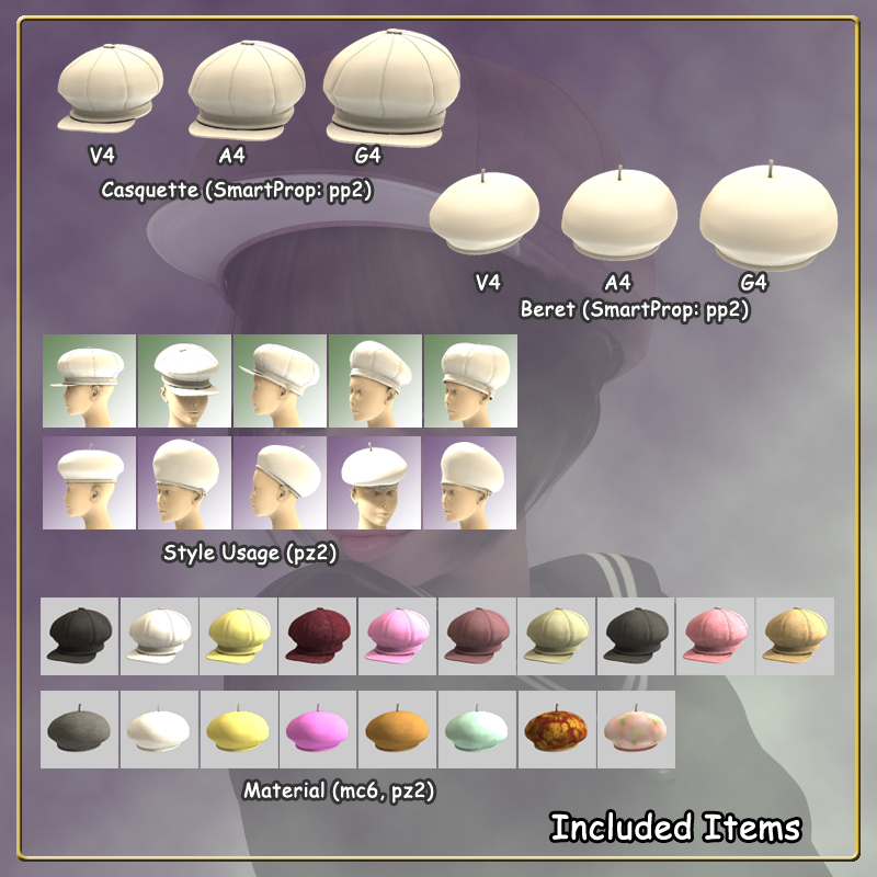 Sweet Cap Collection for V4-A4-G4 by N/A
