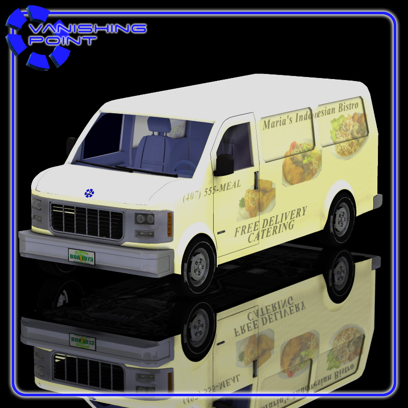 Delivery Van (for Poser) by N/A
