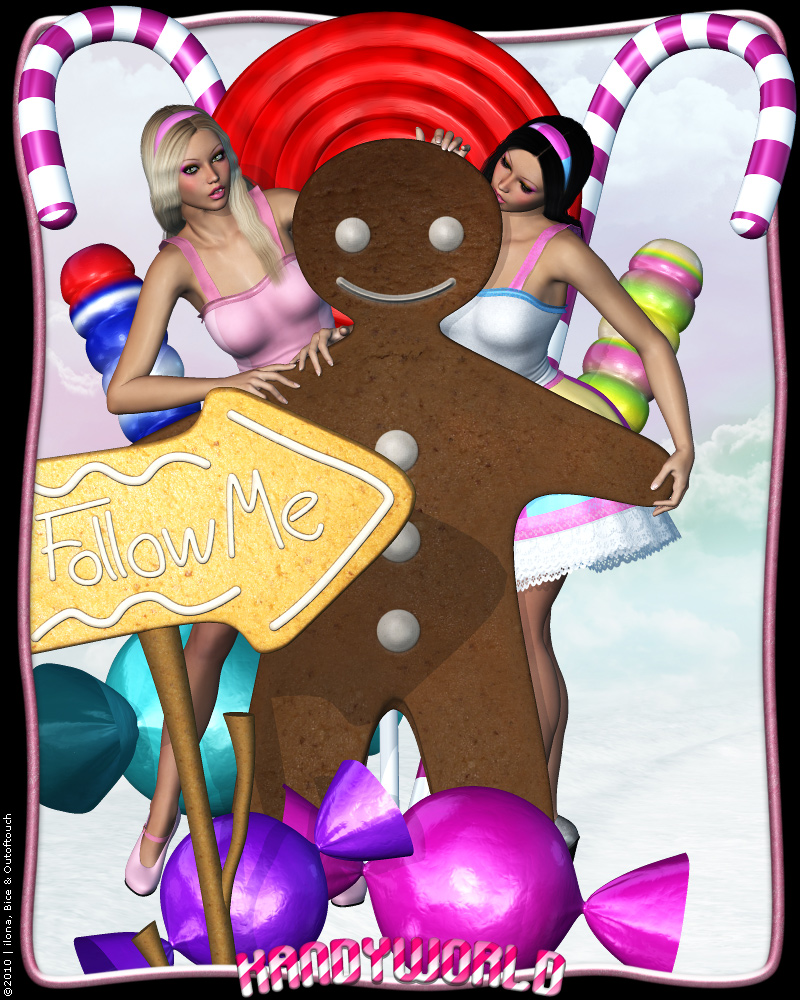 Kandyworld: Props'n'Poses for V4 by N/A