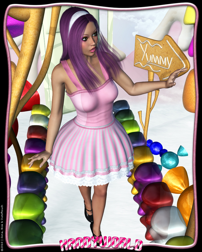 Kandyworld: Props'n'Poses for V4 by N/A
