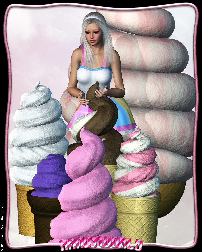 Kandyworld: Props'n'Poses for V4 by N/A