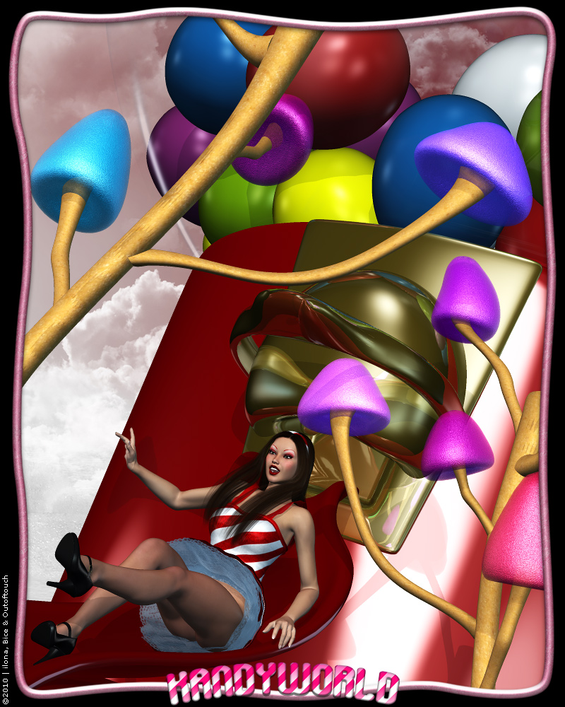 Kandyworld: Props'n'Poses for V4 by N/A