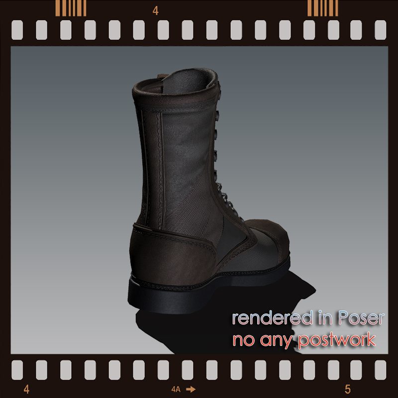Slide3D Boots for V4 and M4 by N/A