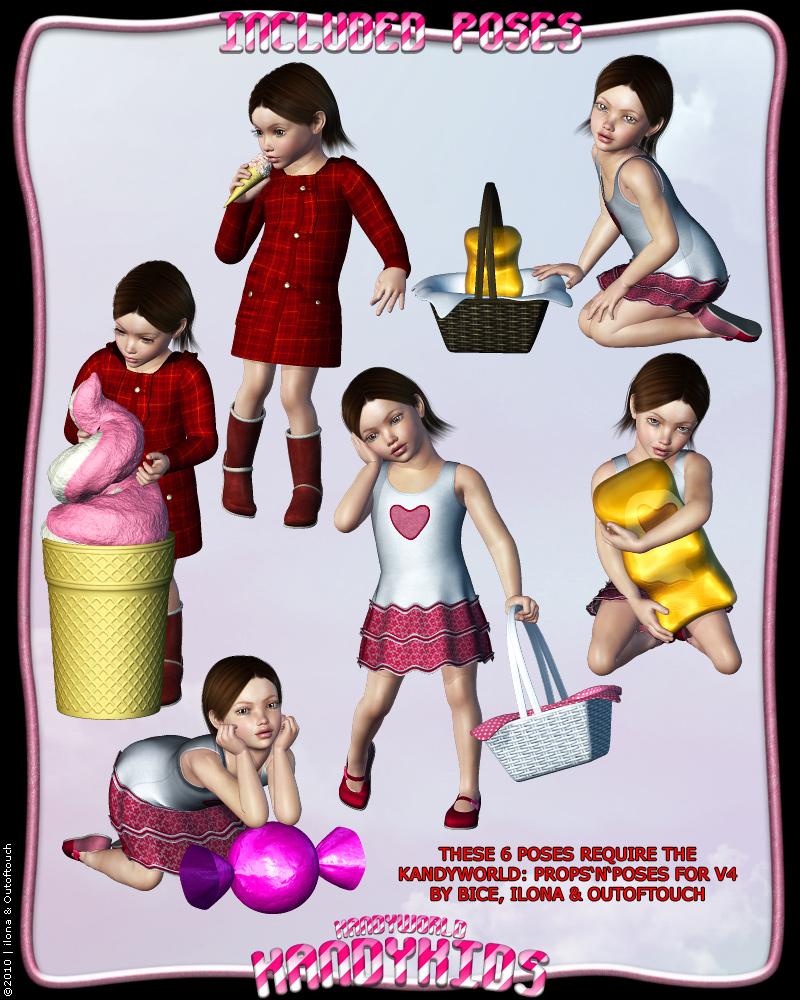 Kandyworld: Kandy Kids for Kids 4 & Maddie by N/A