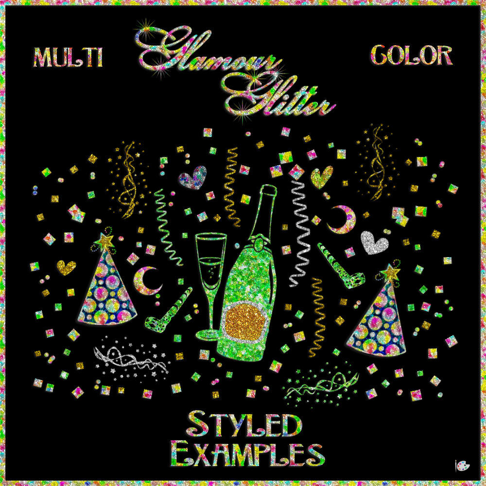 Bling - GLAMOUR GLITTER (Mixed) Styles by fractalartist01 by N/A