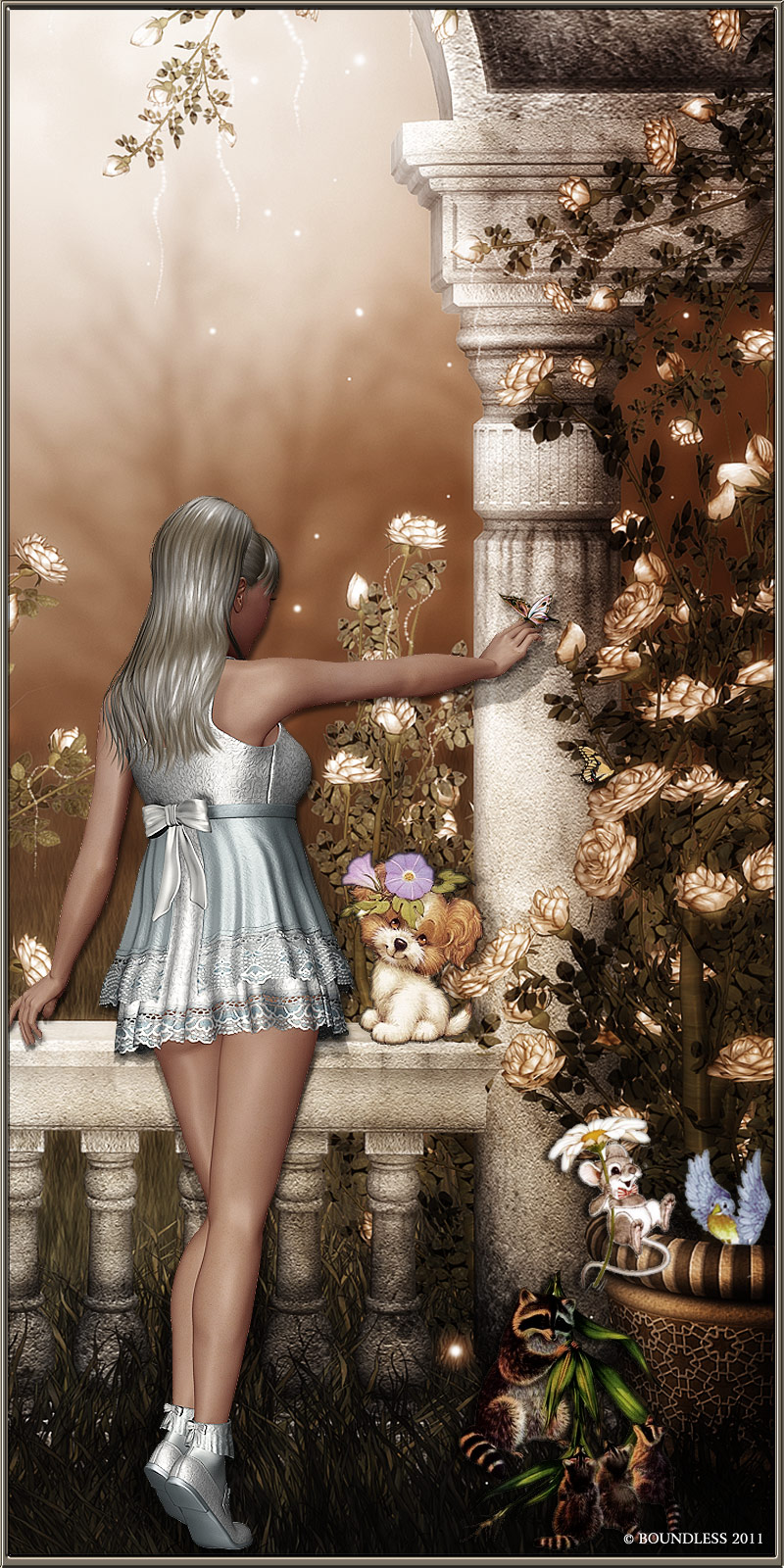 Pure Elegance for Dolly Outfit by N/A