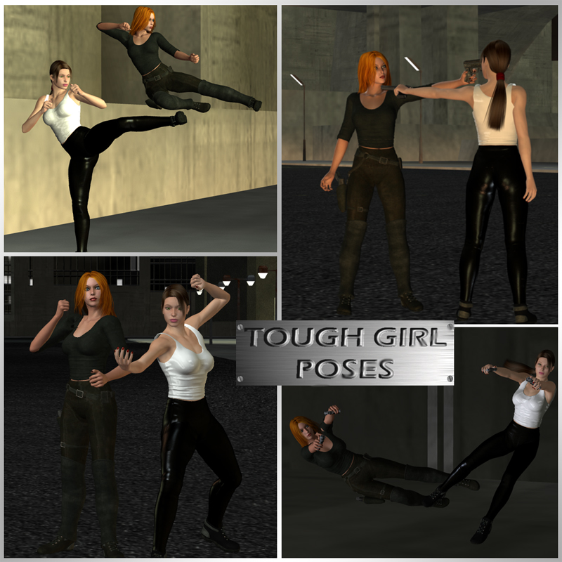 Tough Girl Poses by N/A
