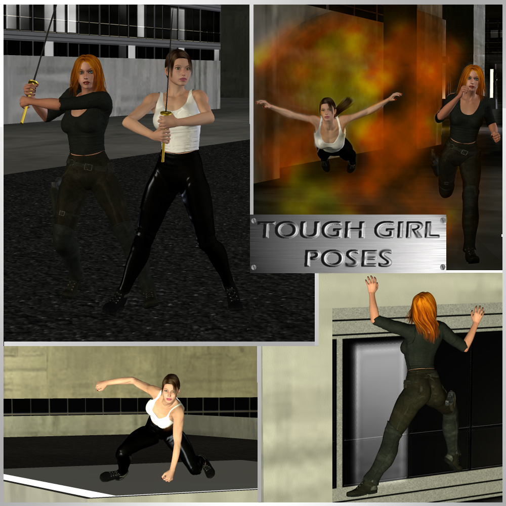 Tough Girl Poses by N/A