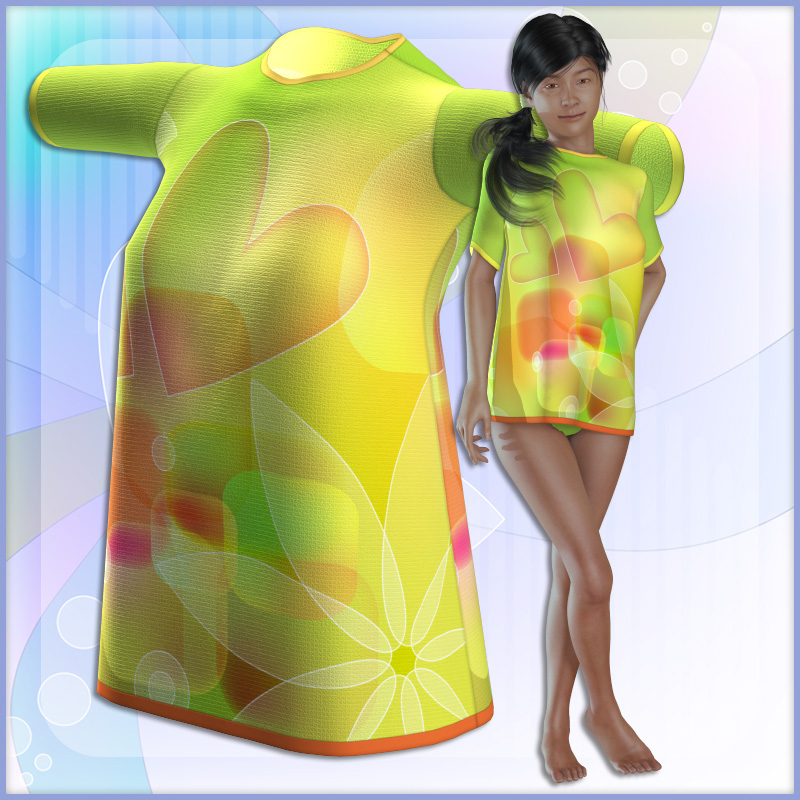 Miki 3 - Long Shirt by N/A