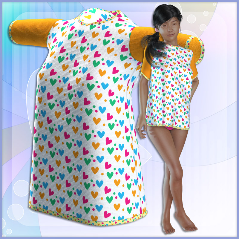 Miki 3 - Long Shirt by N/A