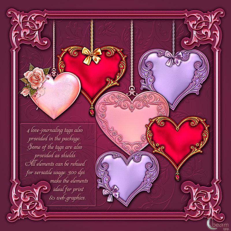 Moonbeams Valentine by N/A