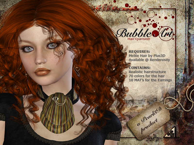 Bubble Art Xpansion - Melite Hair by N/A
