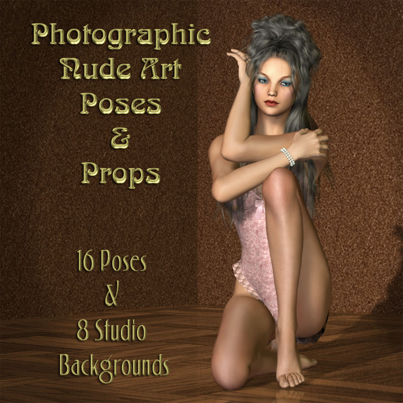 Photographic Nude Art Poses and Props by N/A