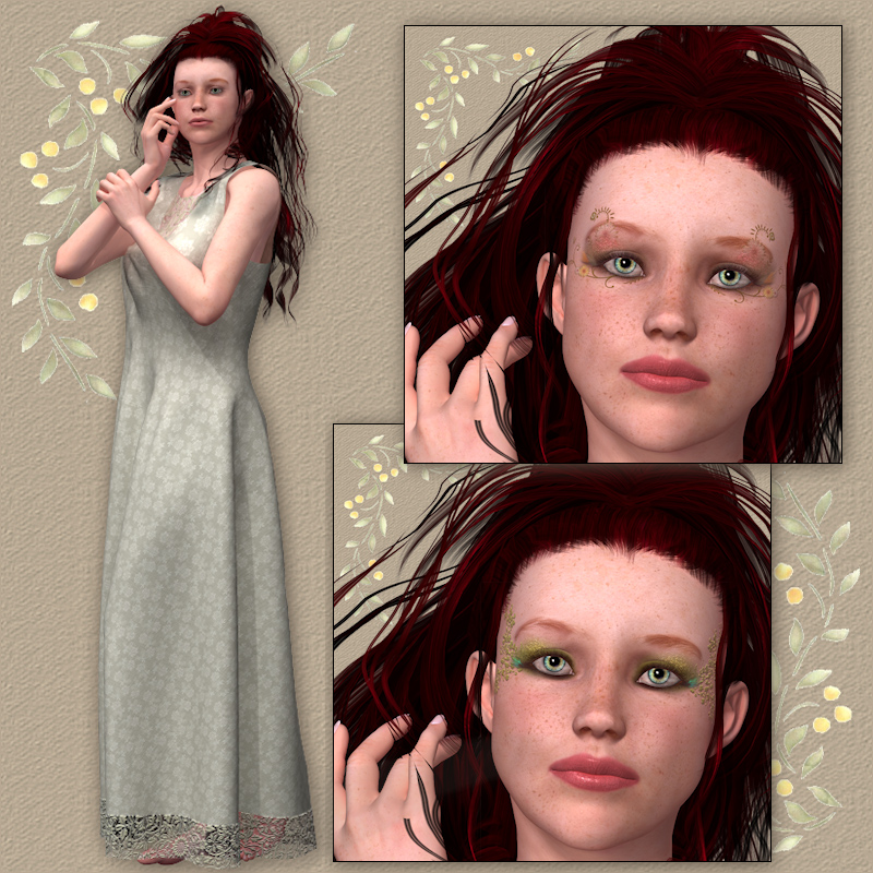 Josephine character and dress for V4 by N/A