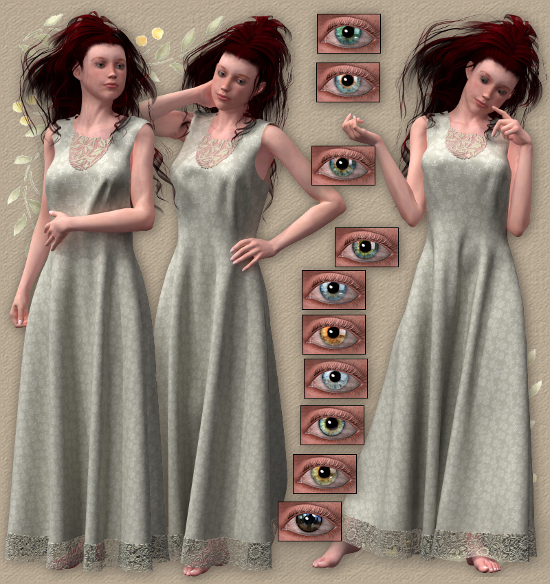 Josephine character and dress for V4 by N/A