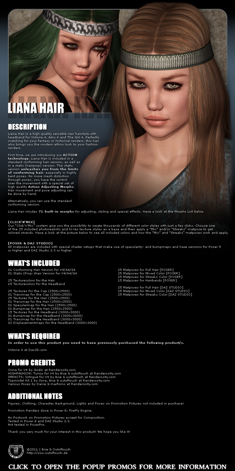 Liana Hair by N/A