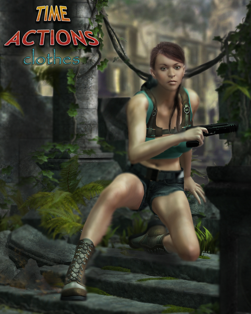 Slide3D Time Action Clothes by N/A