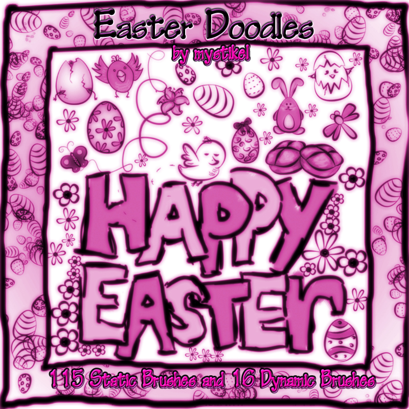 Easter Doodles by N/A