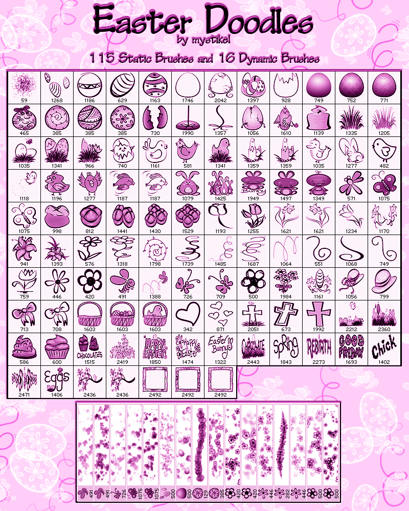 Easter Doodles by N/A