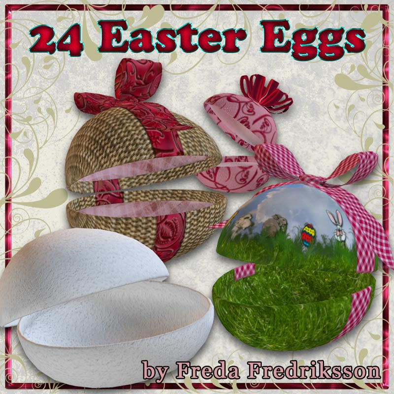 24 Easter Eggs by N/A