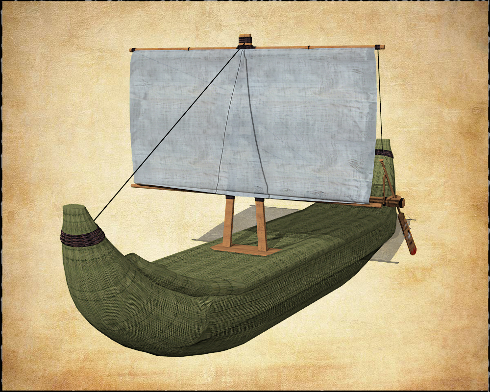 Papyrus Boats by N/A