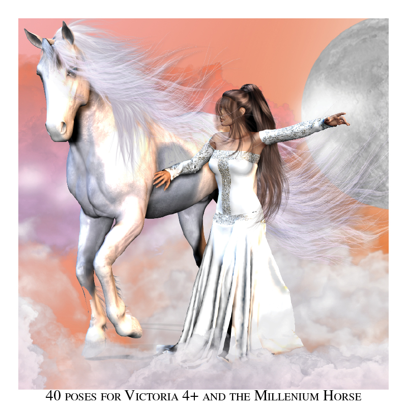 AW Providence Poses for Victoria and Mil Horse by N/A