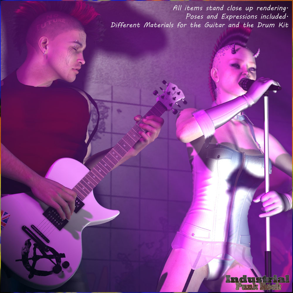 Industrial Punk Rock by 3-D-C by N/A
