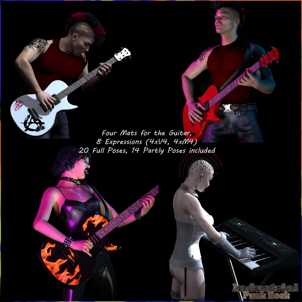 Industrial Punk Rock by 3-D-C by N/A