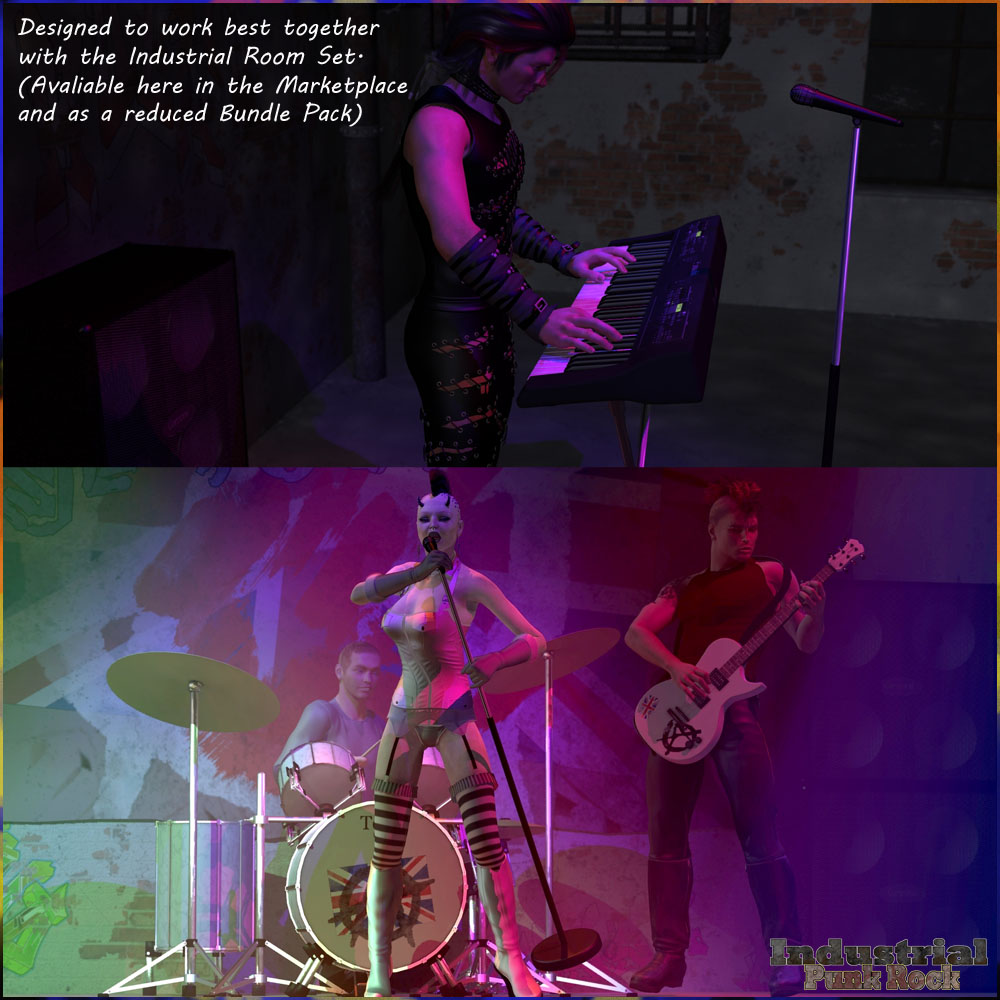 Industrial Punk Rock by 3-D-C by N/A