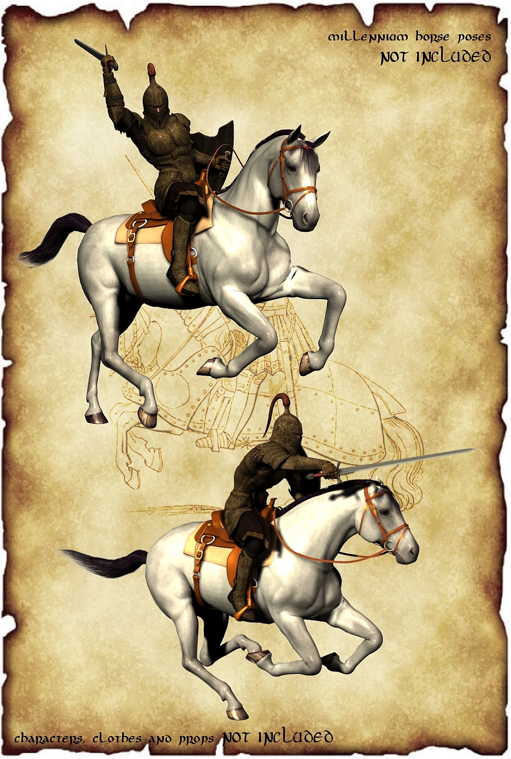 Shields and Blades Ultimate Pose Collection for M4 by N/A