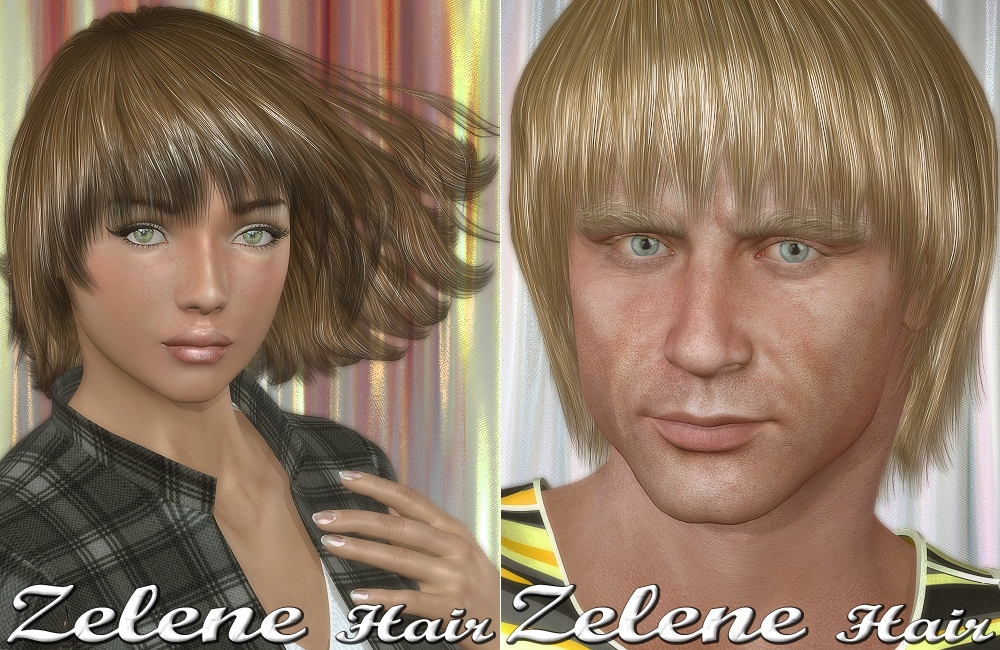 Zelene Hair by N/A