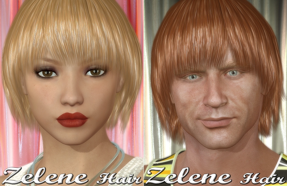 Zelene Hair by N/A