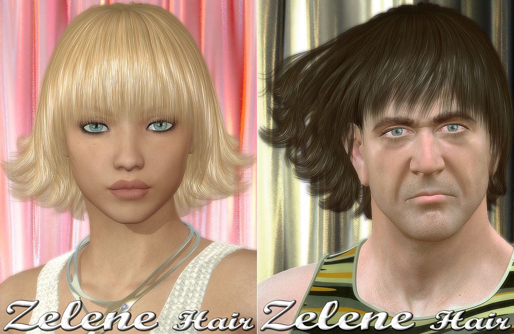 Zelene Hair by N/A