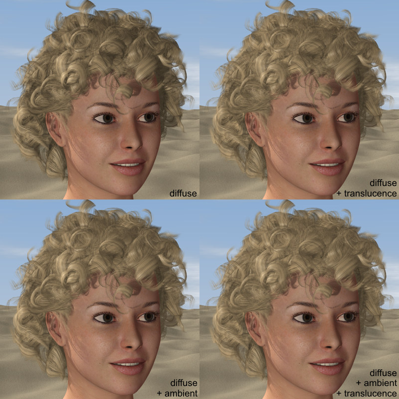 D3D Perfect Hair - Poser Python Script by N/A